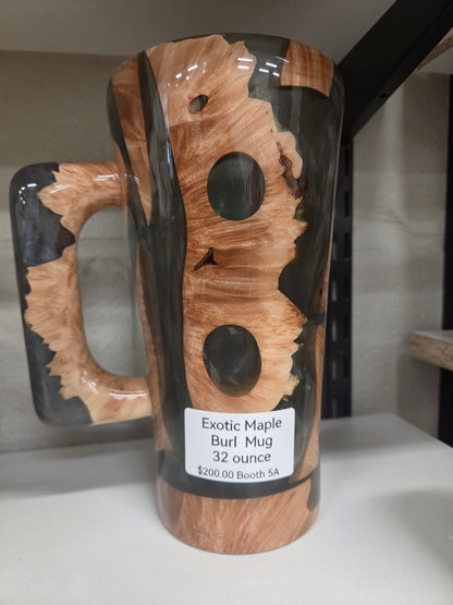 Wood-Epoxy Bowls and Cups