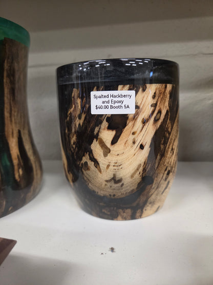 Wood-Epoxy Bowls and Cups