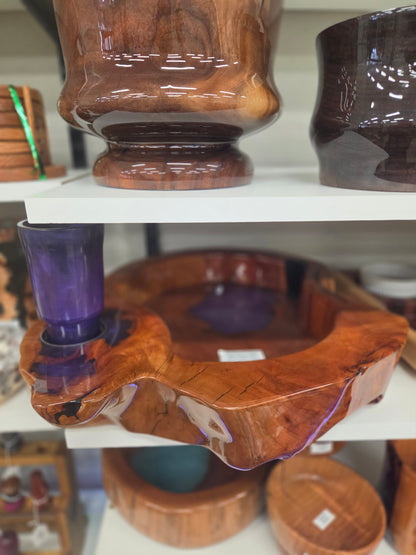 Wood-Epoxy Bowls and Cups