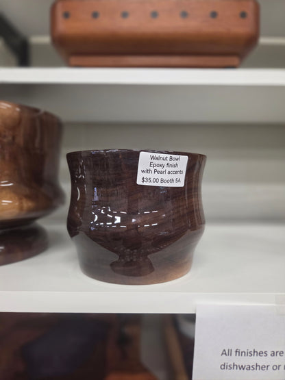 Wood-Epoxy Bowls and Cups