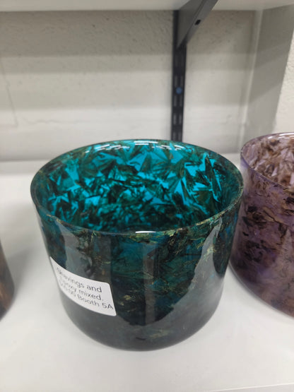 Wood-Epoxy Bowls and Cups